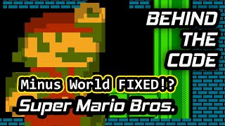 New Discovery for Minus World in Super Mario Bros  Behind the Code [upl. by Ahsaela139]