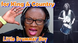 for King amp Country  Little Drummer Boy  Live From Phoenix REACTION [upl. by Atalaya]