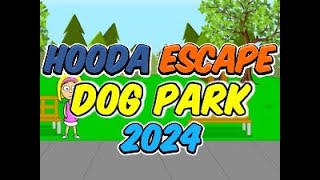 Hooda Escape Dog Park 2024  Walkthrough  Hints  Cheats [upl. by Cristiona289]