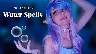 ASMR ☾ 𝐄𝐥𝐟 𝐒𝐡𝐨𝐰𝐬 𝐇𝐞𝐫 𝐖𝐚𝐭𝐞𝐫 𝐒𝐩𝐞𝐥𝐥𝐬 water amp liquid sounds spray water globes bubbles Roleplay [upl. by Eidahs372]