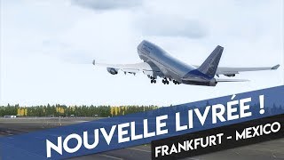 P3D Pas après tout ça  Frankfurt EDDF  Mexico MMMX  PMDG 747 [upl. by Dnomar]