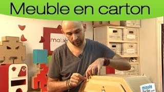 Comment poser du papier kraft sur une boîte en carton [upl. by Mcafee471]