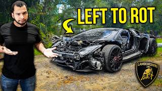 I Bought A Lamborghini Aventador That Was Rotting In A Field [upl. by Ecneitap]