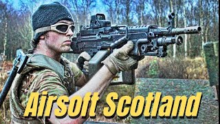 Airsoft War VSR Snipers L86 M14 EBR Scotland HD [upl. by Adnilemreh]