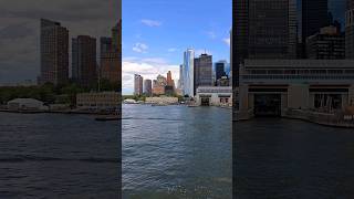 Panorama of cityscape in New York City [upl. by Ailhad507]