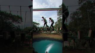 Real Life Takeshi Castle Near Mumbai  Monteria Resort Karjat resort shorts youtubeshorts [upl. by Nitsreik632]