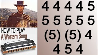 THE GOOD THE BAD amp THE UGLY HARMONICA  C DIATONIC  ARMÓNICA C BLUES HARP C GAITA DE BOCA C [upl. by Cornish147]