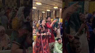 “Dhakar Pola” Song Dance on Ayman Sadiq amp Munzereen Shahid Wedding  ঢাকার পোলা সং নাচ [upl. by Alyn]