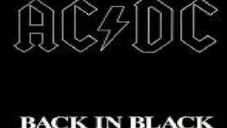 ACDC  BACK IN BLACK MUSIC WITH LYRICS [upl. by Astrea]