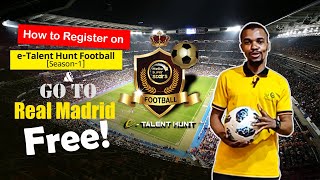 How to do e talent hunt football registration on hello superstars app in English Version [upl. by Ailahtan537]