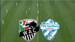 Wolfsberger AC vs TSV Hartberg 23 Highlights  Österreich  Bundesliga 202425 [upl. by Atteuqehs]