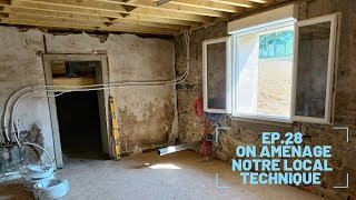 EP 28 On aménage notre local technique [upl. by Navi31]