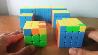 Tutorial  8º passo a passo do cubo 4x4x4  Cor amarela parte final [upl. by Ansela]