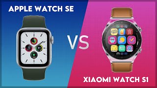 Apple Watch SE vs Xiaomi Watch S1 Comparison [upl. by Iruy]