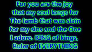 Hosanna Kirk Franklin Lyrics on Screen [upl. by Eislek385]