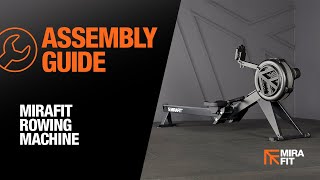 Mirafit Rowing Machine  Assembly Guide [upl. by Galanti614]