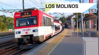 quotLOS MOLINOSquot Cercanias De Madrid C8 Renfe S446 S450 [upl. by Rebeca]