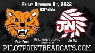 Pilot Point Bearcats vs Jim Ned Indians 2022 Season BiDistrict Round audio only [upl. by Ahsilem]