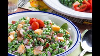 Easy Peasy Pea Salad [upl. by Moffat]