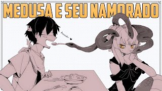 MEDUZA E O HUMANO APAIXONADO SANZO33 COMIC DUBLADA [upl. by Une325]