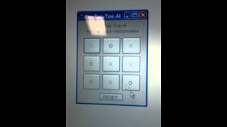 Visual Basic Tic Tac Toe with AI [upl. by Carmelia]