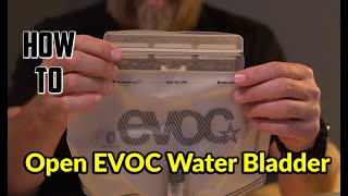 How to Open the EVOC HIP PACK PRO 3L Water Bladder [upl. by Subak178]