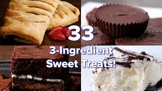 33 3Ingredient Sweet Treats [upl. by Argus]