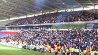 BOLTON V BIRMINGHAM  INJURY TIME EQUALISING GOAL CELEBRATIONS [upl. by Atived]