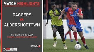 MATCH HIGHLIGHTS Dagenham amp Redbridge vs Aldershot Town [upl. by Avictor]