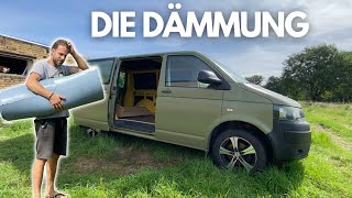 🚐 Der Postbulli wird gedämmt 📯  Bodendämmung ohne Unterkonstruktion 😱 Rostbehandlung im Innenraum [upl. by Lrigybab92]