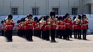 Band of the Coldstream Guards  March past the Colonel of the Regiment [upl. by Ttezil529]