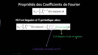 Simplification des coefficients de Fourier pour  b une fonction impaire [upl. by Jaf]