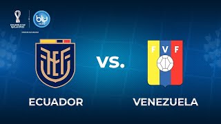 Ecuador vs Venezuela EN VIVO  Eliminatorias Sudamericanas Qatar 2022 [upl. by Nasia]