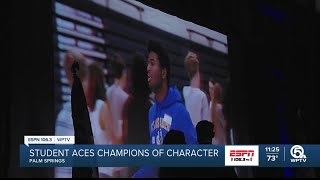 Student Aces host their 4th annual Champions of Character Awards [upl. by Rance146]