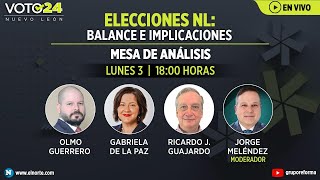 Elecciones NL Balance e implicaciones [upl. by Mosra696]