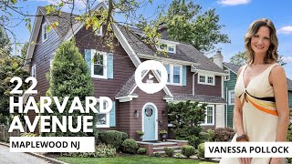 22 Harvard Ave Maplewood NJ Video Walkthrough by Pollock Properties Group [upl. by Akirehs]