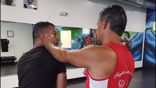 BJJ black belt visits Wing Chun Grand Master [upl. by Anilemrac123]