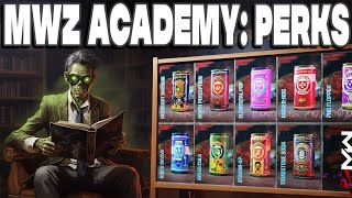 MWZ Academy PerkaCola Perks Explained Simply MWZ mw3 [upl. by Atoiganap]