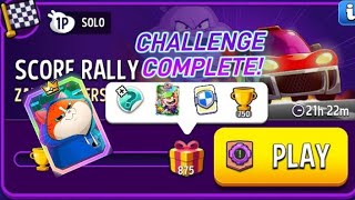 Zany Zappers Score Rally Solo Challenge Score 875 Points [upl. by Notsuj]