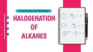 Halogenation of alkane  Radical substitution mechanism  Reaction of Alkanes  FSC  BS chemistry [upl. by Eanyl776]