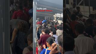 TRAFFIC JAM IN KANDIVALI STATION [upl. by Ikin]