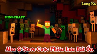 Tổng Hợp MINECRAFT Và Vùng Đất Bí Ẩn Tập 5 Phượt Thủ Alex amp SteveBọt Biển Hút Nước Biển [upl. by Solahcin]