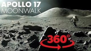 Cool VR walk on the moon with NASA [upl. by Denzil559]