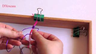 DIY Tutorial como hacer un muñeco de macrame Macrame doll [upl. by Reifinnej]