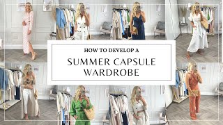 How to Develop a Summer Capsule Wardrobe For All Body Shapes [upl. by Gerard845]