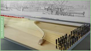 Clavichord 17th century Verwolf [upl. by Ihcalam]