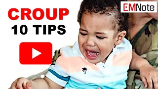 10 Tips for Croup Management [upl. by Aala]