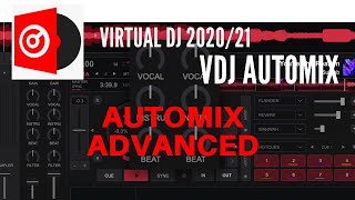 Virtual Dj 2020  Tutorial Automix 2 come usarlo al meglio e come funziona [upl. by Legyn]