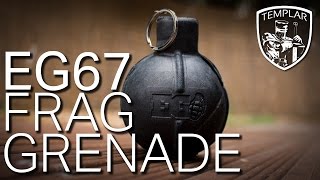 Enola Gaye EG67 Frag Genade Review  Templar Airsoft [upl. by Dlareme]