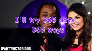 Leon Thomas ft Victoria Justice  365 Days  Lyrics Victorious cast [upl. by Satsok]